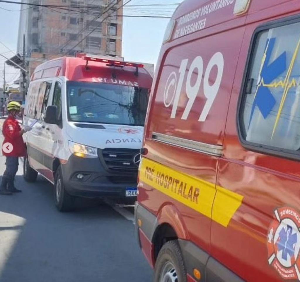 Bombeiros e PM impedem mulher de se jogar de ponte em VG