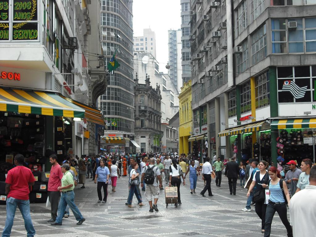 Rua Direita, no Centro de São Paulo