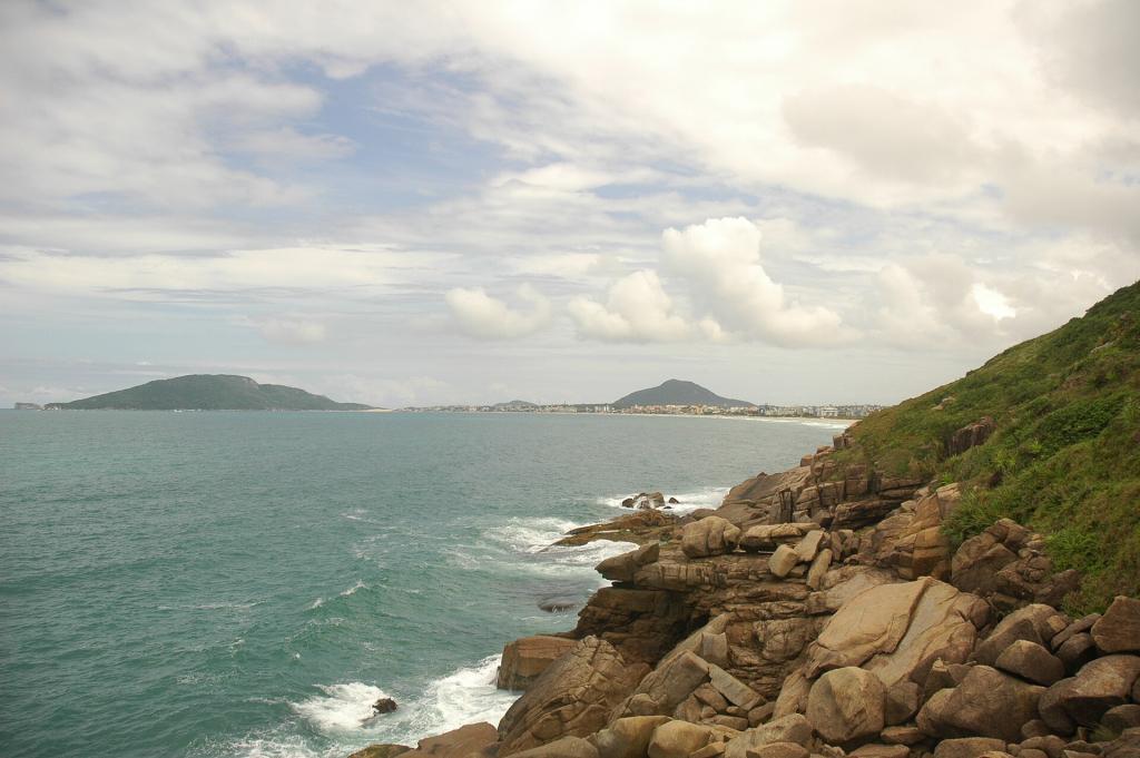 Costão dos Ingleses, no Norte da Ilha de Florianópolis