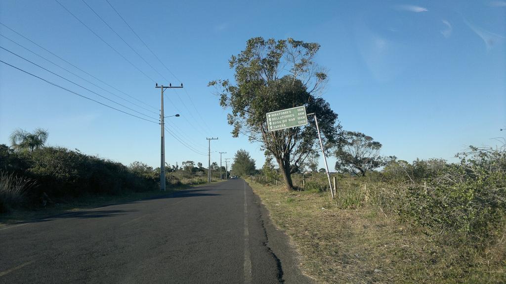 Estrada em Passo de Torres (SC)