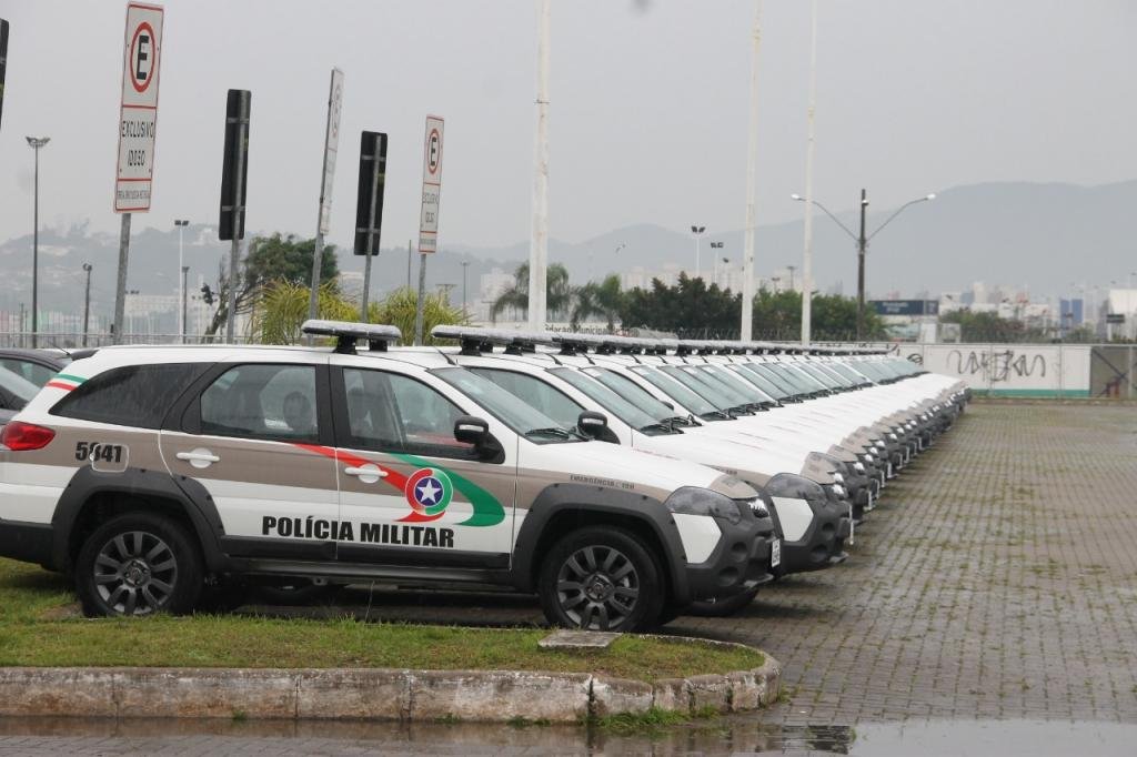 Viaturas da PMSC