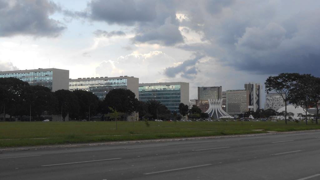 Esplanada dos Ministérios, em Brasília